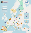 Regional Innovation Valleys matchmaking map